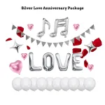 Silver Love Balloon Package +$58.00